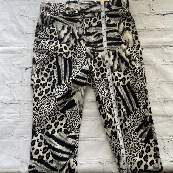 Reyon Women's Trousers with Belt - Picture 4 of 8